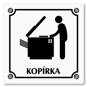 Kopírka, 148x148mm, bílá, Kansas